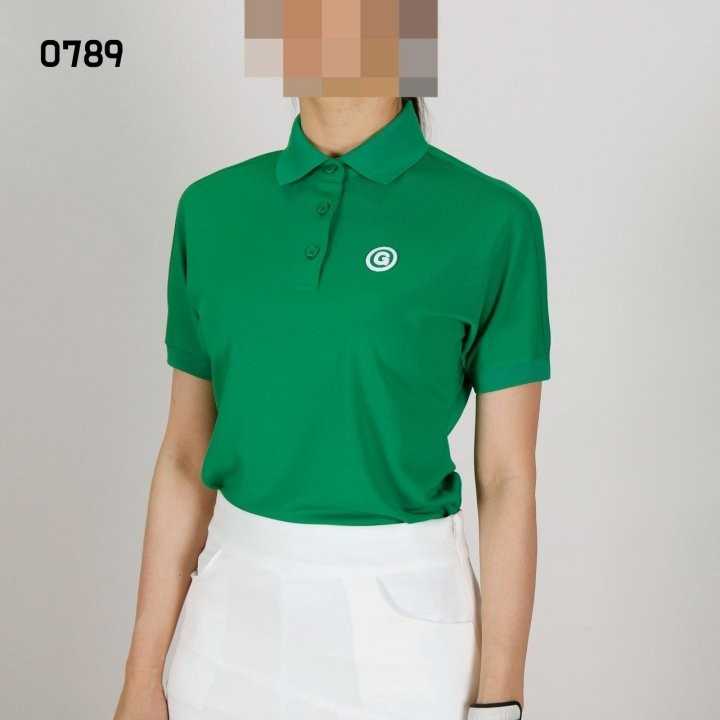 지포어 여자 0789 써클지 반팔 카라티셔츠(3color)