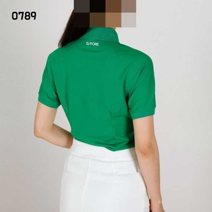 지포어 여자 0789 써클지 반팔 카라티셔츠(3color)