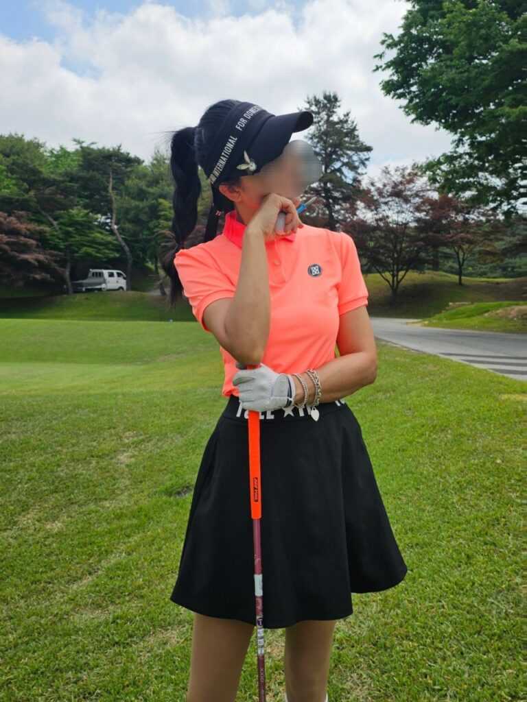 지포어 여성 퍼프 심플 티셔츠(4color)