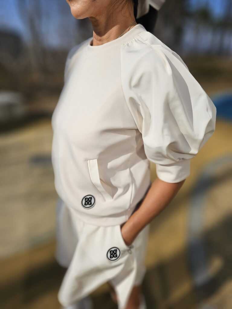 지포어 여성 루루 퍼프소매 티셔츠(3color)