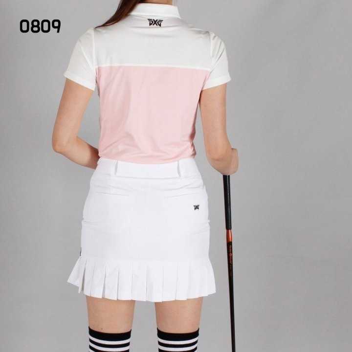 PXG 여자 0809 코너포인트 반팔 카라티셔츠(2color)