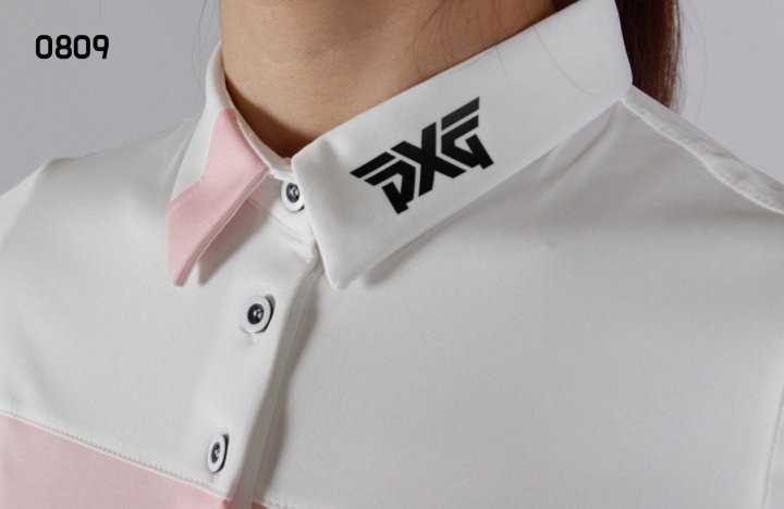 PXG 여자 0809 코너포인트 반팔 카라티셔츠(2color)