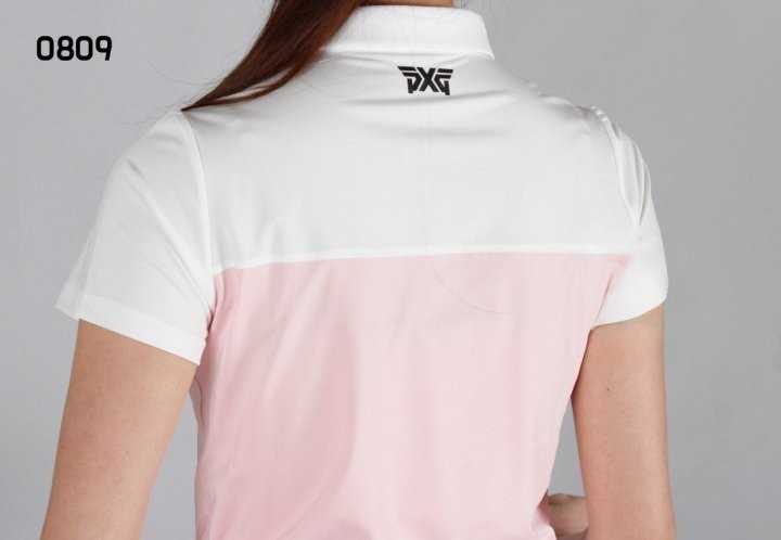 PXG 여자 0809 코너포인트 반팔 카라티셔츠(2color)