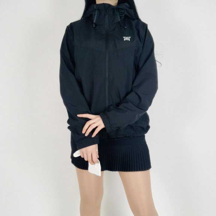 PXG 스트링 후드 바람막이 (2color)