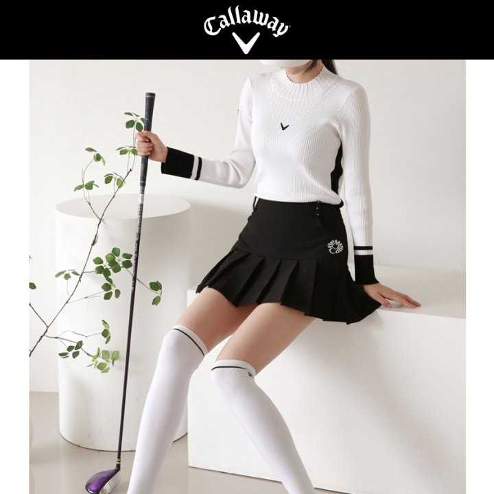 캘러웨이 모크넥 골지긴팔(2color)