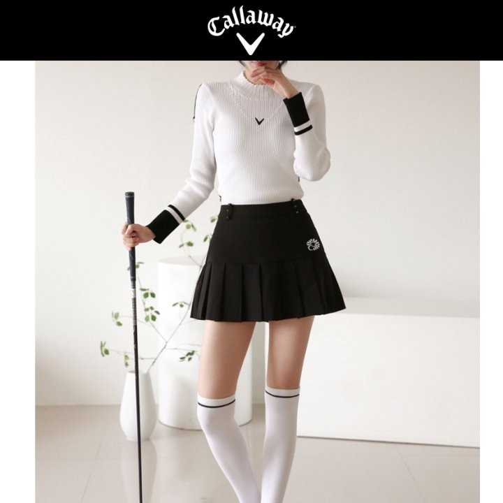 캘러웨이 모크넥 골지긴팔(2color)