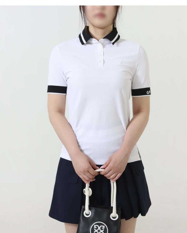 지포어 여성 수입 테크 피케 티셔츠(2color)