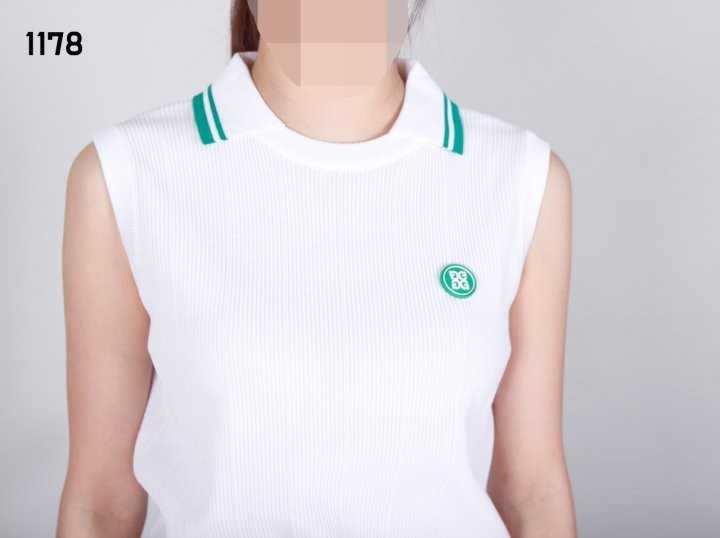 지포어 여자 1178 비스코스 나시 민소매 카라티