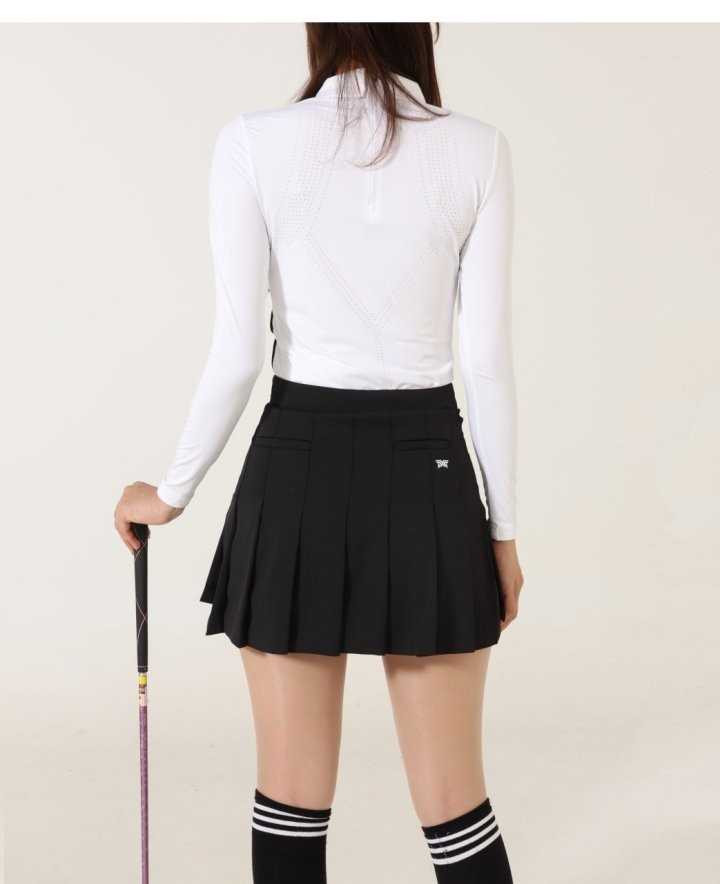 PXG 수입 우먼 쿨링 카라 롱슬리브 티셔츠(2color)