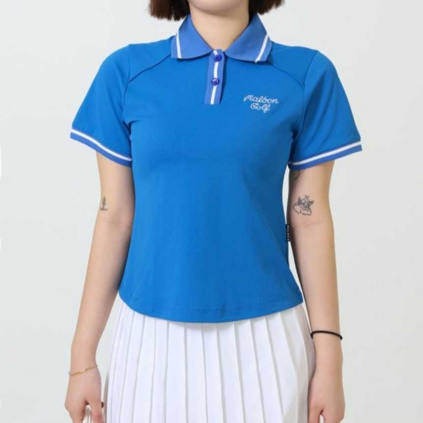 말본 여성 수입 트래블 피케 티셔츠(3color)