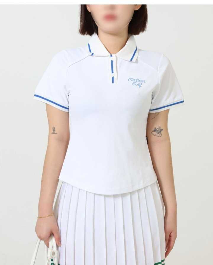 말본 여성 수입 트래블 피케 티셔츠(3color)