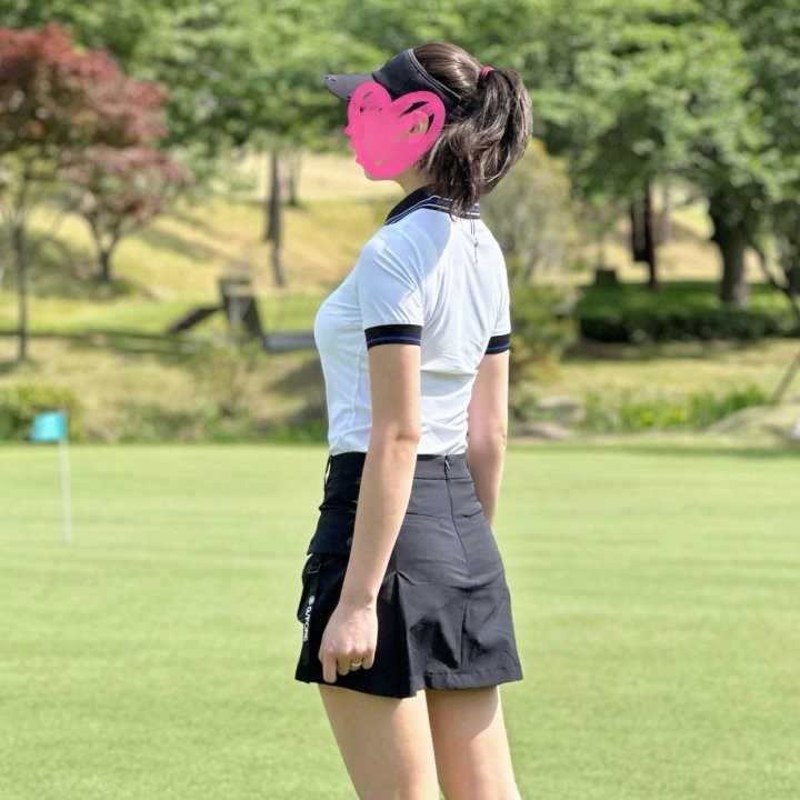 지포어 여성 소프트 피케 티셔츠(2color)