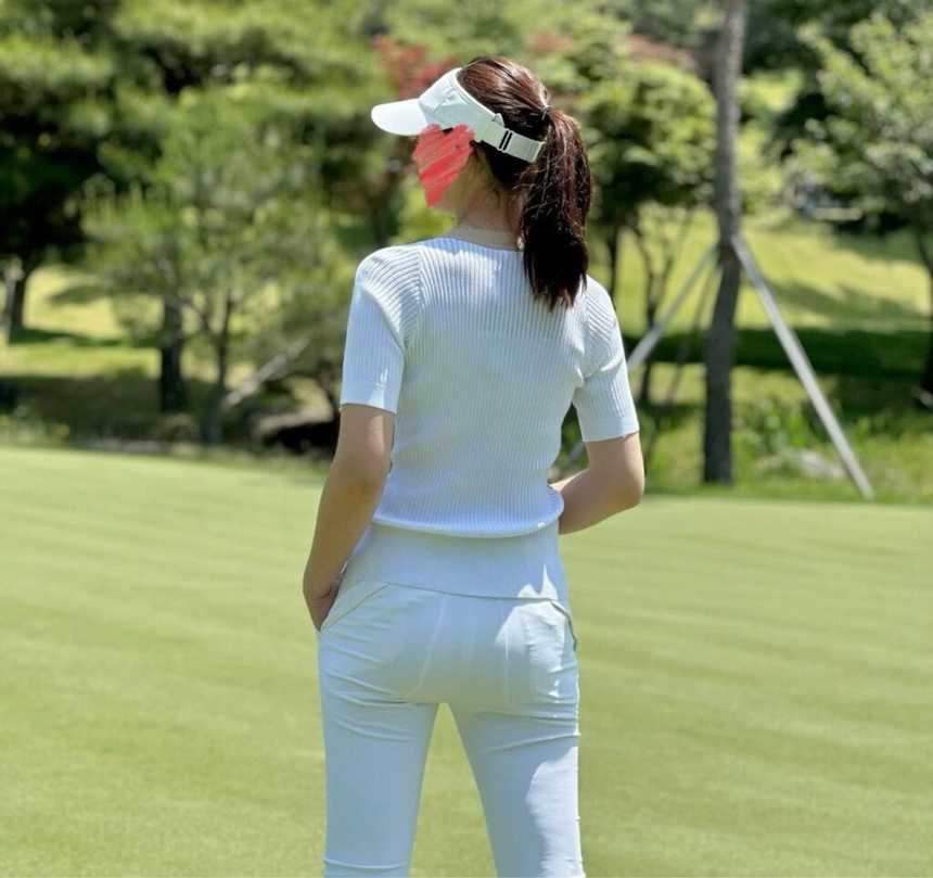 어메이징크리 여성 플렉스모션 숏슬리브 스웨터