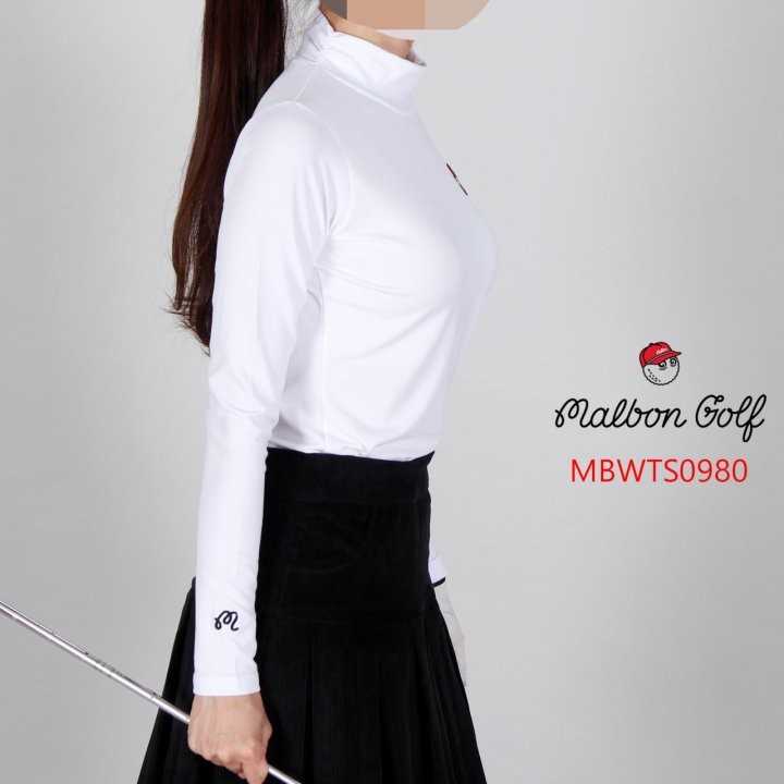 말본 여성 MBWTS0980 넥로고 기모 이너티