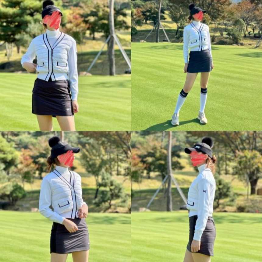 PXG 여성 하이브리드 오리털 가디건(3color)