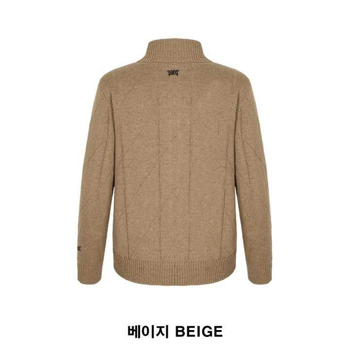 PXG 여성 오리털 방풍 풀집업 니트(3color)