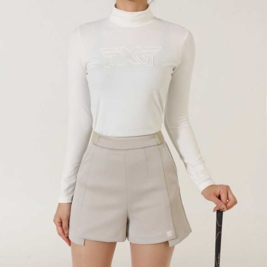 PXG 수입 우먼 하이넥 롱 슬라브 이너 티셔츠(2color)