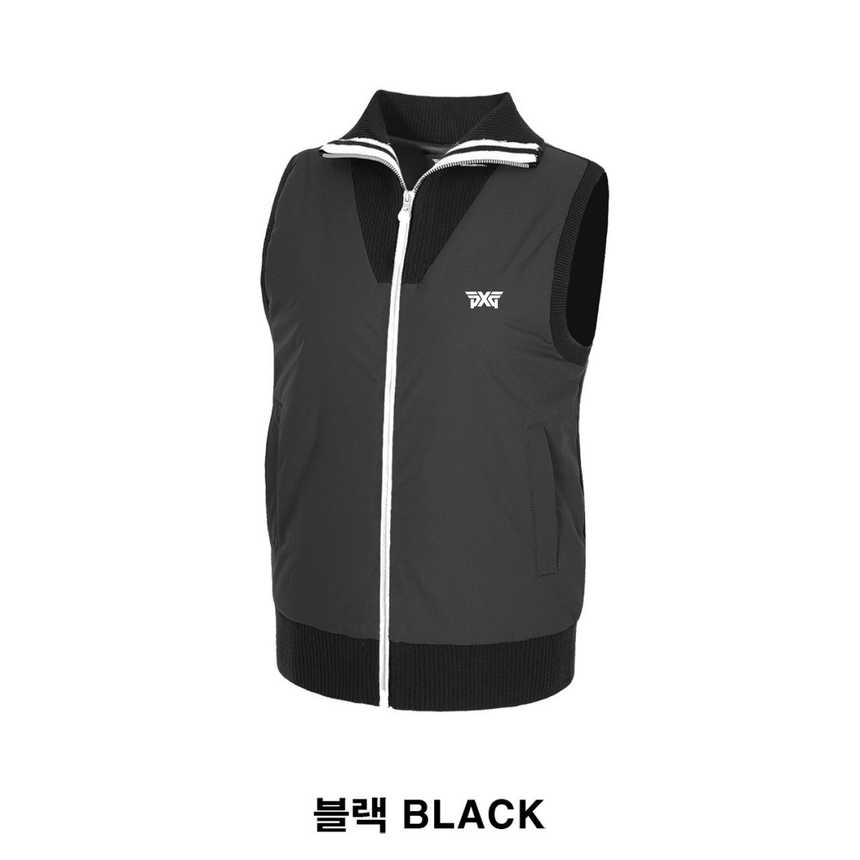 PXG 여성 우븐 풀집업 방풍 조끼(3color)