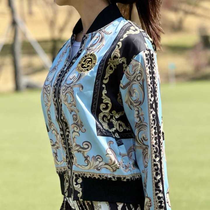 유타 여성 바로크 블루종 점퍼(2color)
