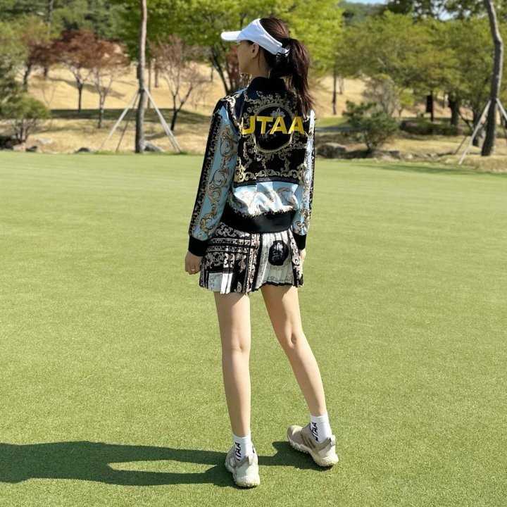 유타 여성 바로크 블루종 점퍼(2color)
