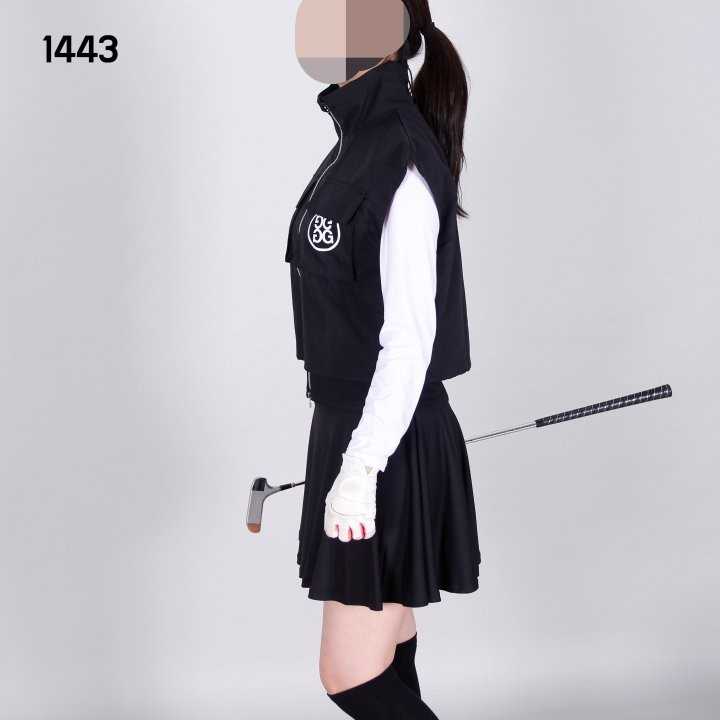 지포어 여자 1443 포켓 베스트 조끼(2color)