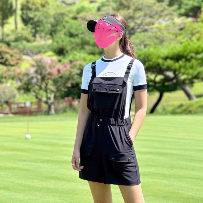 지포어 여성 우븐 오버롤