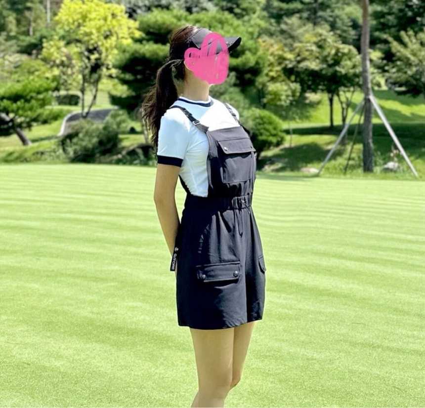 지포어 여성 우븐 오버롤