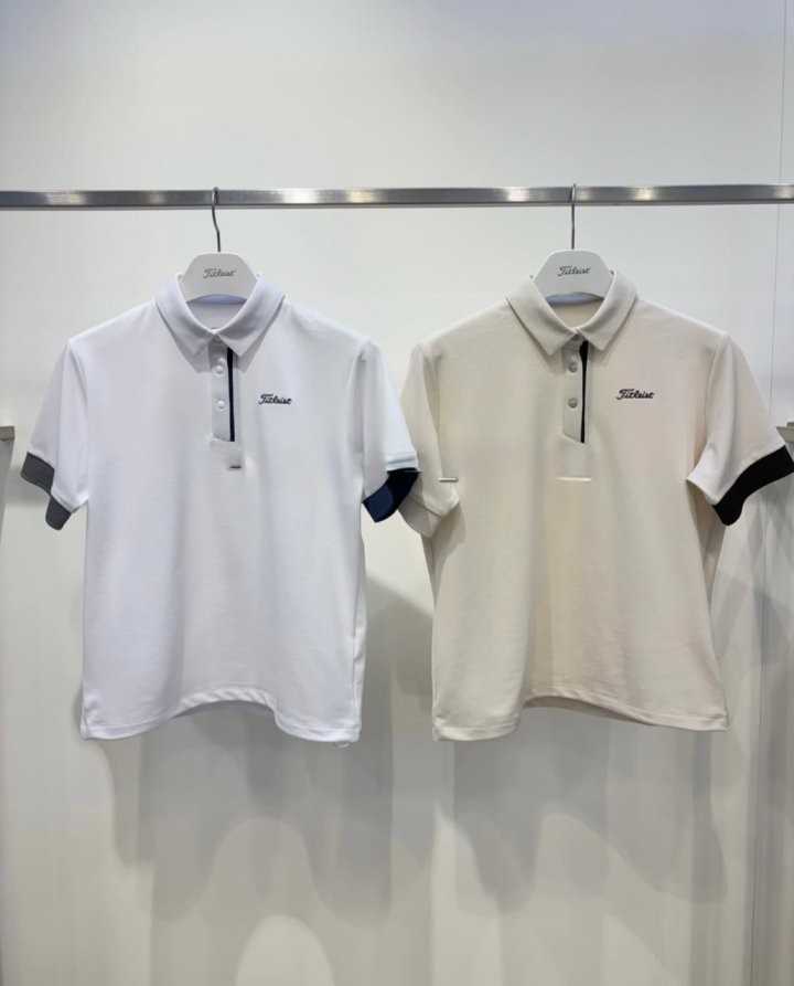 타이틀리스트 여성 베이직 SS PK 반팔(4color)
