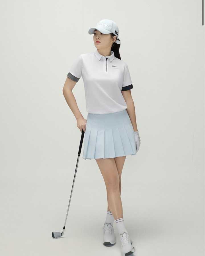 타이틀리스트 여성 베이직 SS PK 반팔(4color)