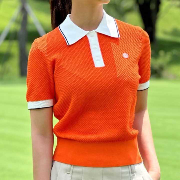 지포어 여성 투톤 스웨터