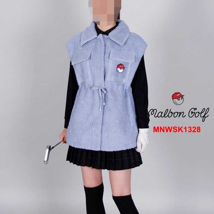 말본 여자 MNWSK1328 버킷 양털 베스트 조끼(2color)