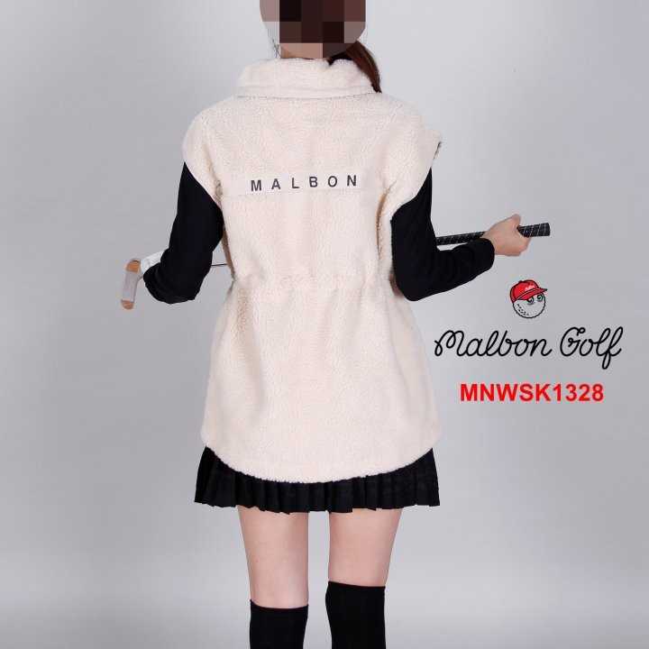 말본 여자 MNWSK1328 버킷 양털 베스트 조끼(2color)
