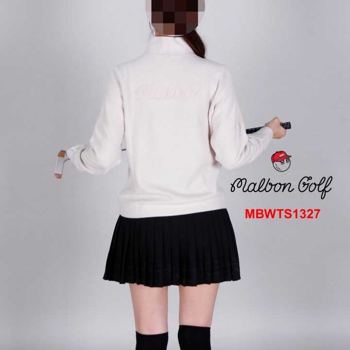 말본 여자 MBWTS1327 반목 플리스 티셔츠(2color)