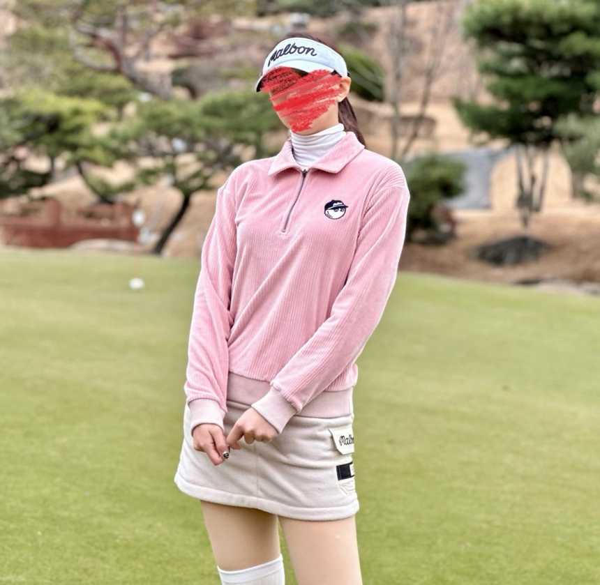 말본 여성 버킷 코르듀이 집업 티셔츠(3color)