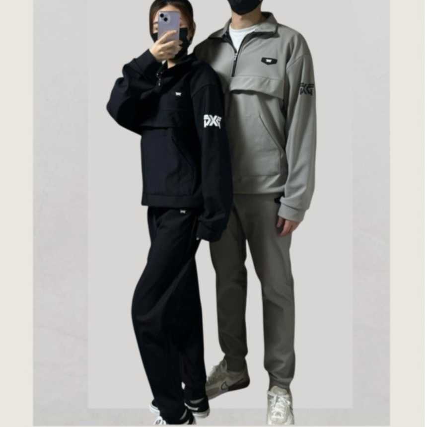 PXG 남녀공용 기모 아노락 세트(2color)