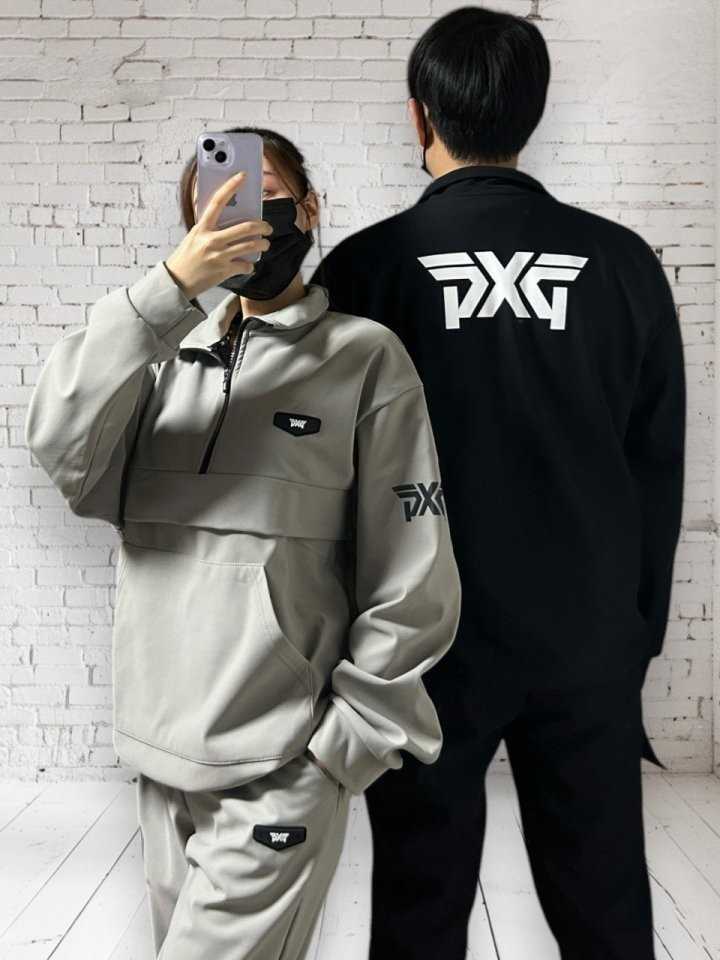 PXG 남녀공용 기모 아노락 세트(2color)