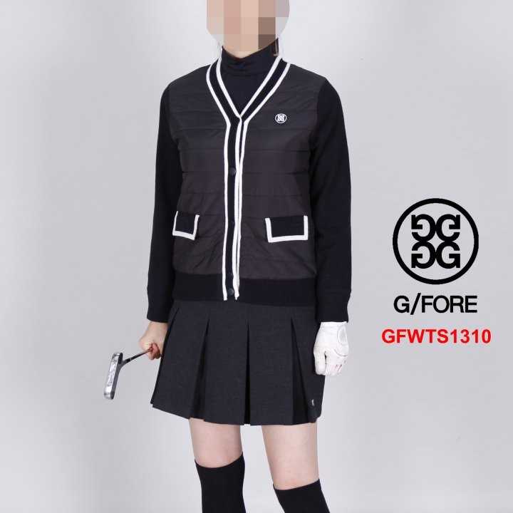 지포어 여성 GFWTS1310 라인 니트 패딩 점퍼(2color)