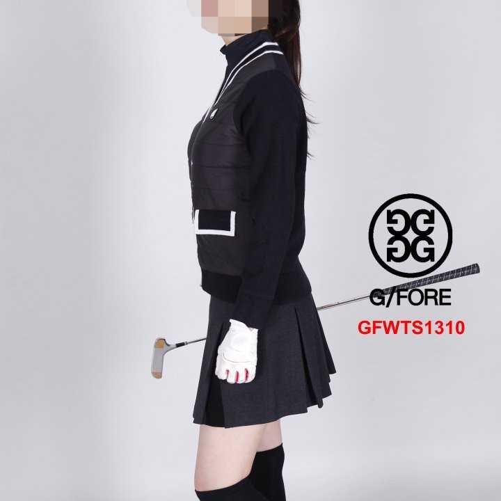 지포어 여성 GFWTS1310 라인 니트 패딩 점퍼(2color)