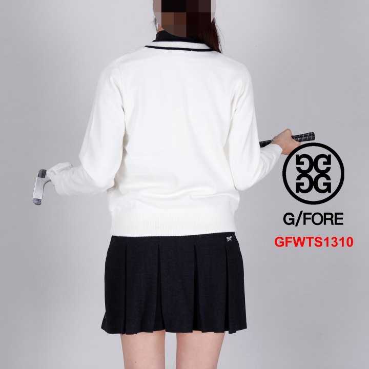 지포어 여성 GFWTS1310 라인 니트 패딩 점퍼(2color)