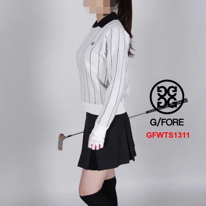 지포어 여성 GFWTS1311 레이어드 방풍 니트 바람막이(2color)
