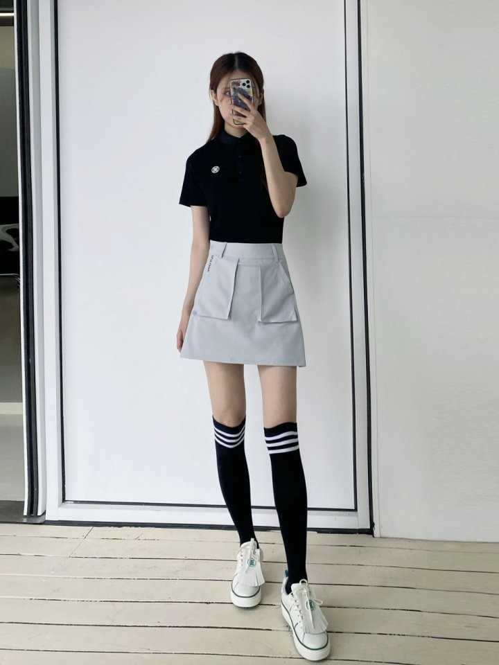 지포어 수입고급 우먼 와플 카라셔츠(2color)