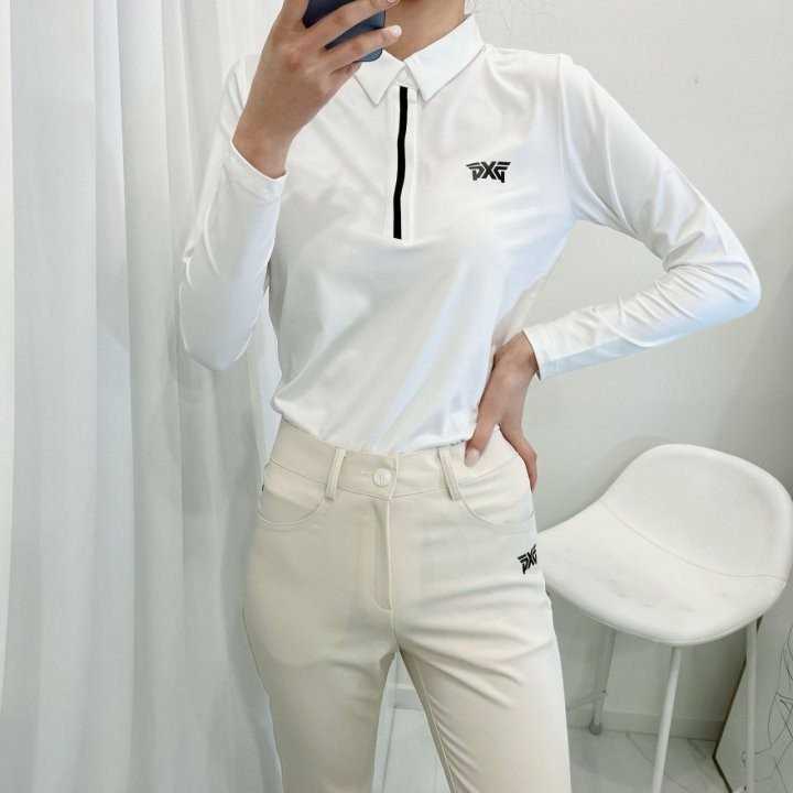 PXG 여성 포인트 카라티셔츠(3color)