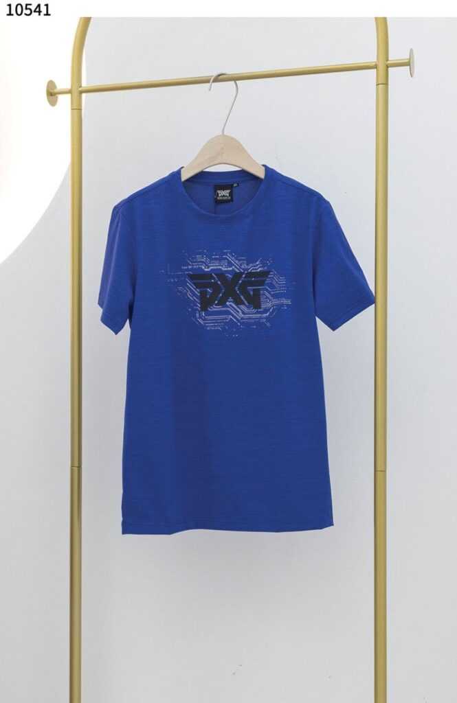 PXG 남여공용 여름 그래픽 라운드 넥 숏 슬리브 티셔츠(4color)
