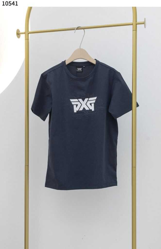 PXG 남여공용 여름 그래픽 라운드 넥 숏 슬리브 티셔츠(4color)