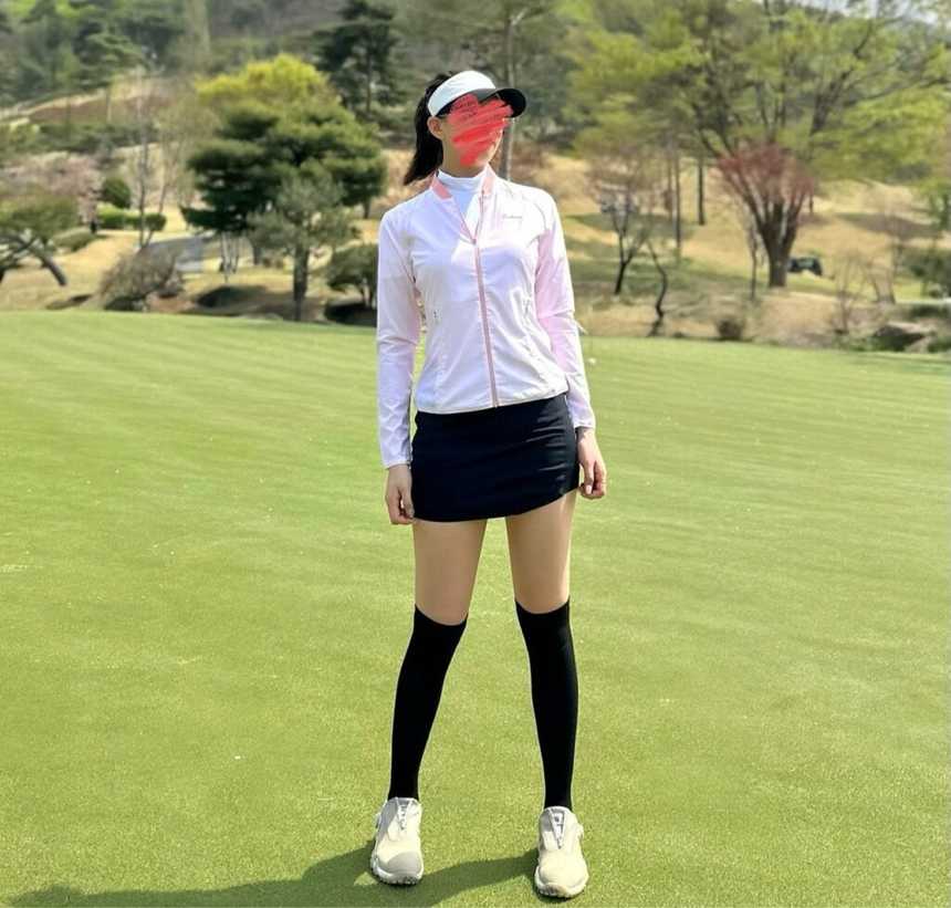 타이틀리스트 우븐 그리드 윈드자켓