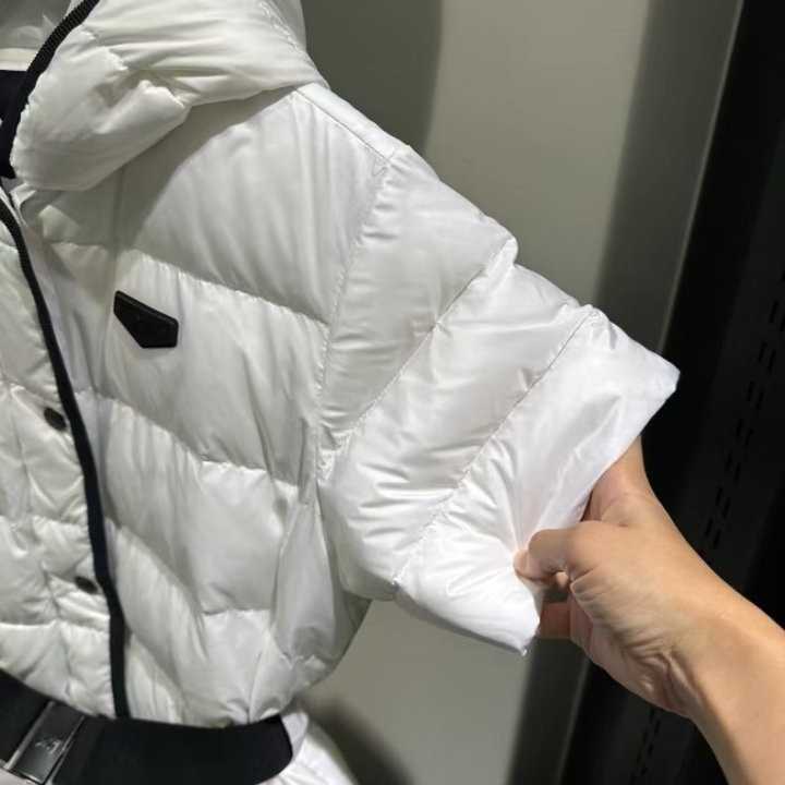 PXG 여성 겨울 숏 슬리브 롱 다운 자켓(2color)