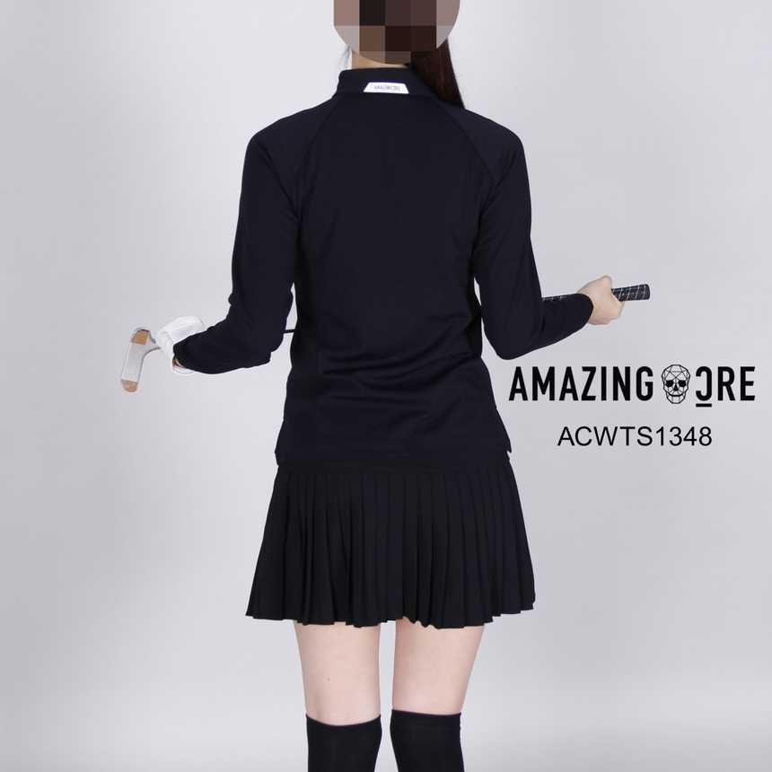 어메이징크리 여자 ACWTS1348 매장판 기모 에센셜 카라티(2color)