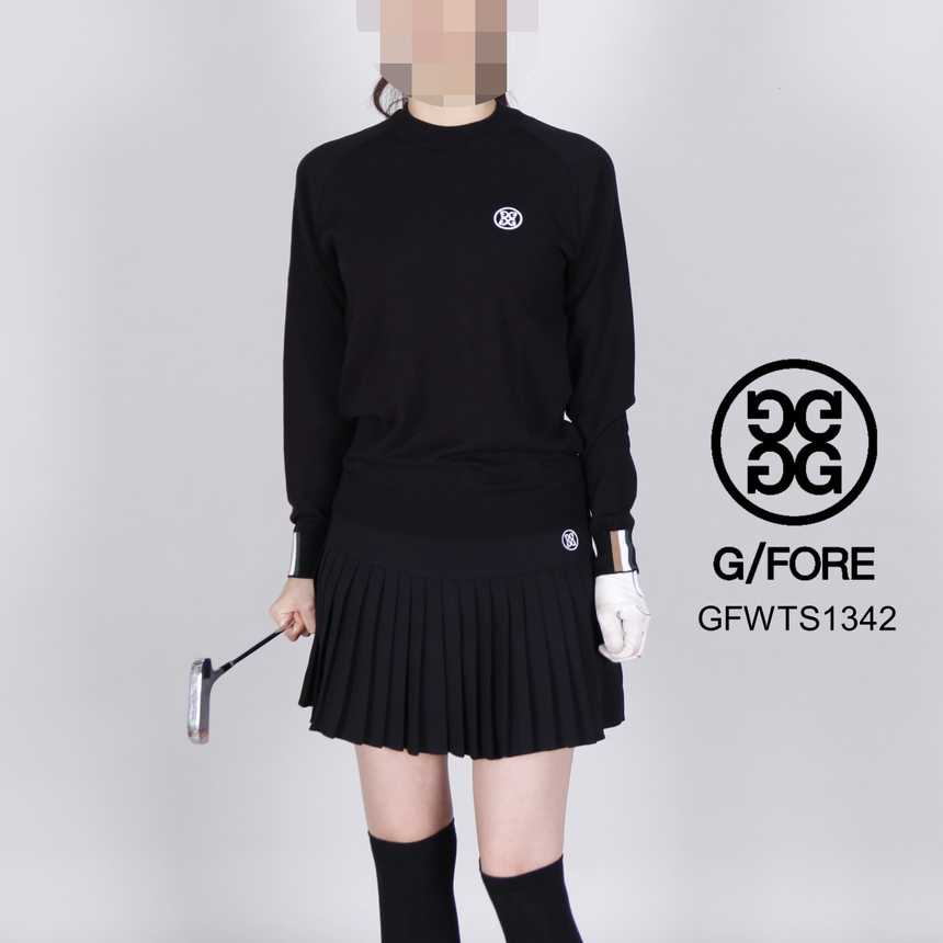 지포어 여자 GFWTS1342 매장판 서클지 테크 라운드 니트(2color)