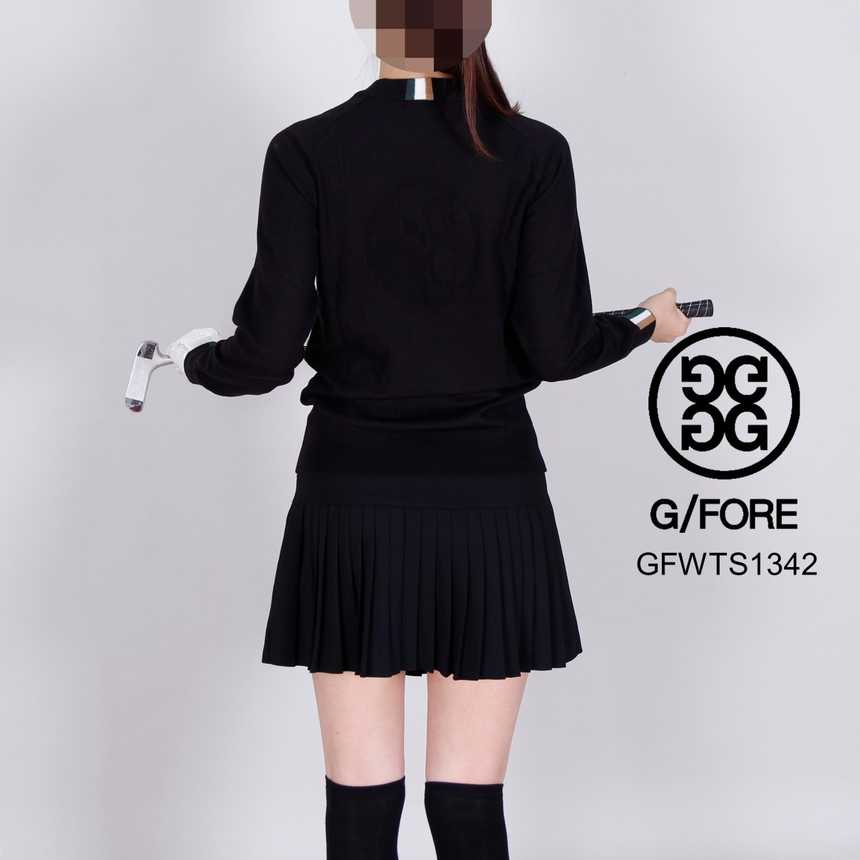 지포어 여자 GFWTS1342 매장판 서클지 테크 라운드 니트(2color)