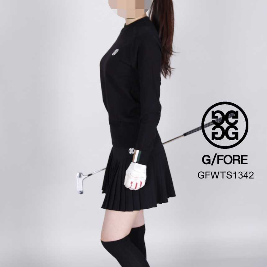 지포어 여자 GFWTS1342 매장판 서클지 테크 라운드 니트(2color)